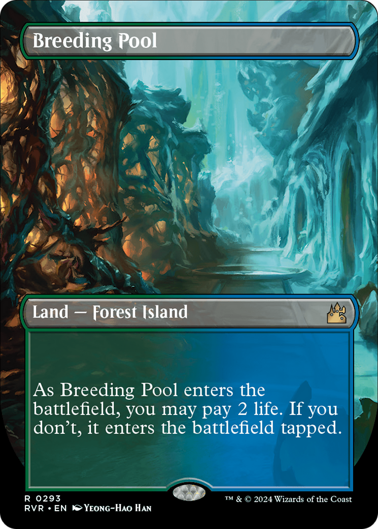 Breeding Pool (Borderless) (293) [Ravnica Remastered] - Deck Out Gaming