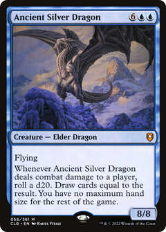 Ancient Silver Dragon (56) [Commander Legends: Battle for Baldur's Gate] - Deck Out Gaming