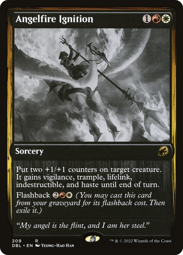 Angelfire Ignition (209) [Innistrad: Double Feature] foil - Deck Out Gaming