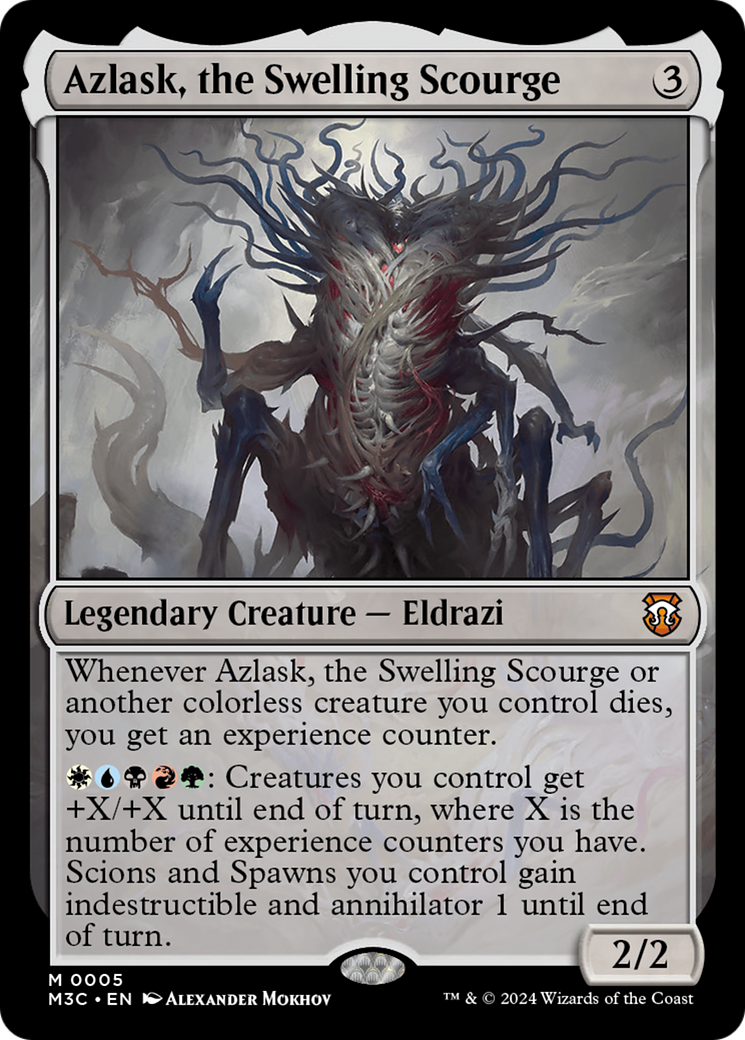 Azlask, the Swelling Scourge (5) [Modern Horizons 3 Commander] foil - Deck Out Gaming