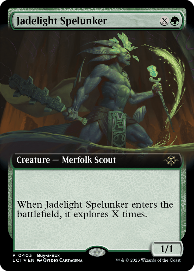 Jadelight Spelunker (Extended Art) (403) [The Lost Caverns of Ixalan] foil - Deck Out Gaming