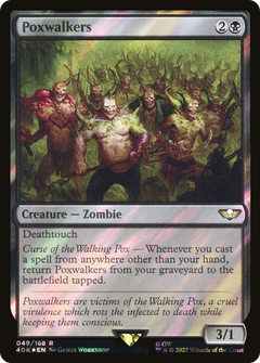 Poxwalkers (Surge Foil) (49) [Warhammer 40,000 Commander] foil - Deck Out Gaming
