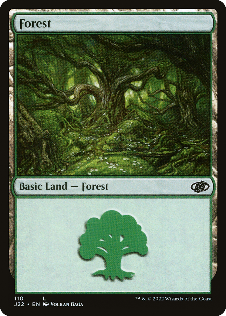 Forest (110) (110) [Jumpstart 2022] - Deck Out Gaming