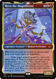 Myra the Magnificent (Showcase) (267) [Unfinity] foil - Deck Out Gaming