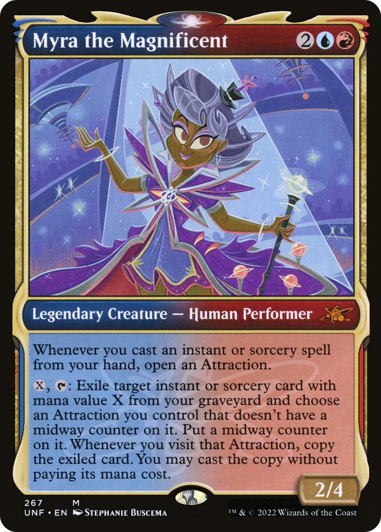 Myra the Magnificent (Showcase) (267) [Unfinity] foil - Deck Out Gaming