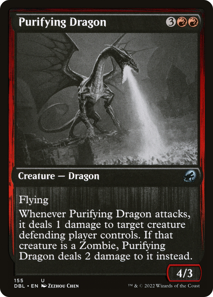 Purifying Dragon (155) [Innistrad: Double Feature] - Deck Out Gaming