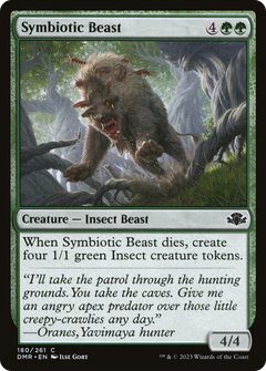 Symbiotic Beast (180) [Dominaria Remastered] foil - Deck Out Gaming