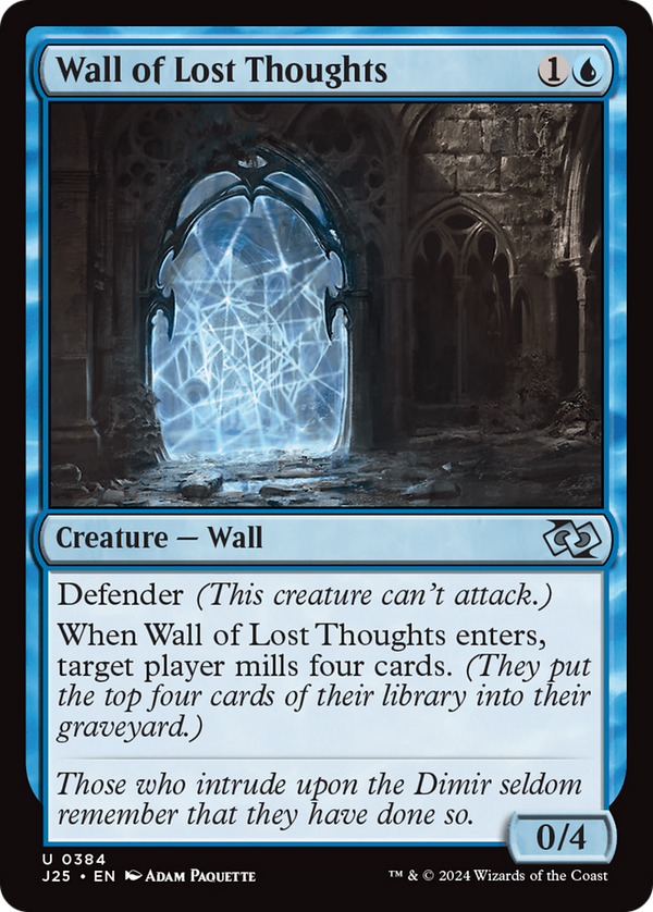 Wall of Lost Thoughts (384) [Foundations Jumpstart] - Deck Out Gaming