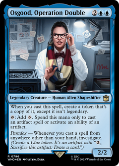 Osgood, Operation Double (Surge Foil) (796) [Doctor Who] foil - Deck Out Gaming