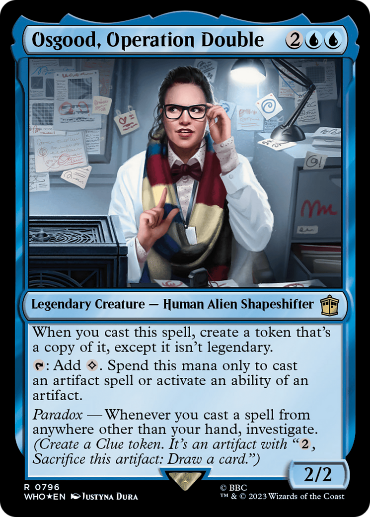Osgood, Operation Double (Surge Foil) (796) [Doctor Who] foil - Deck Out Gaming