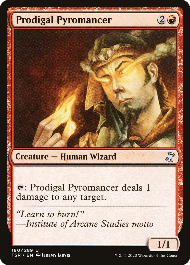 Prodigal Pyromancer (180) [Time Spiral Remastered] foil - Deck Out Gaming