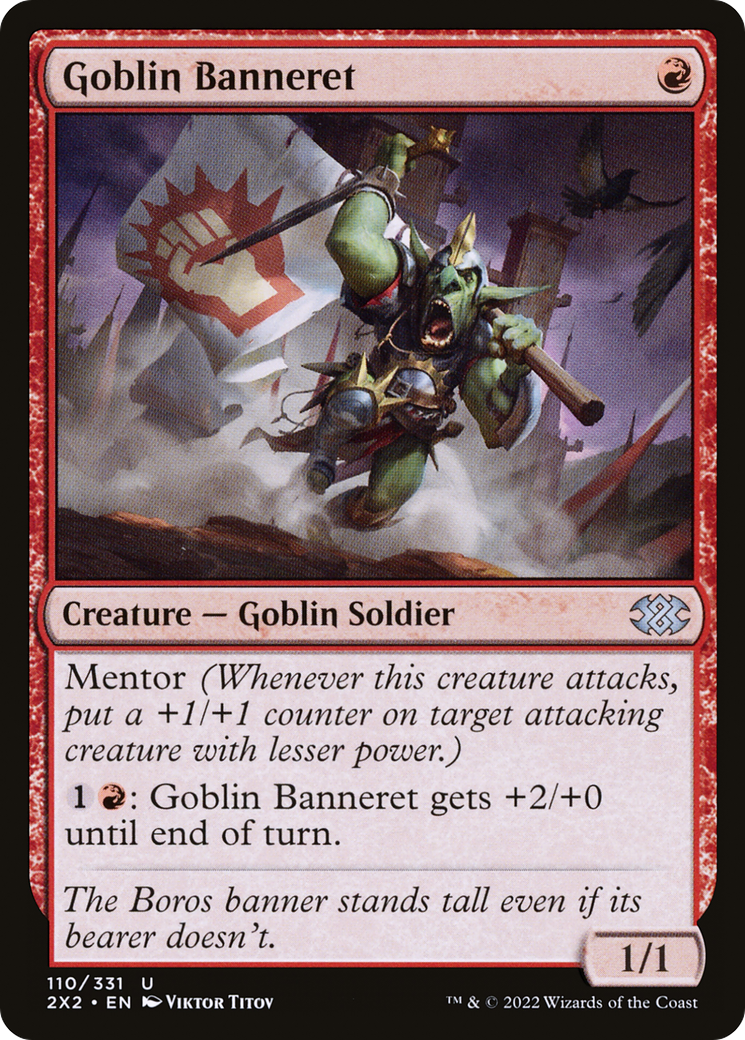 Goblin Banneret (110) [Double Masters 2022] - Deck Out Gaming