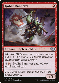 Goblin Banneret (110) [Double Masters 2022] foil - Deck Out Gaming