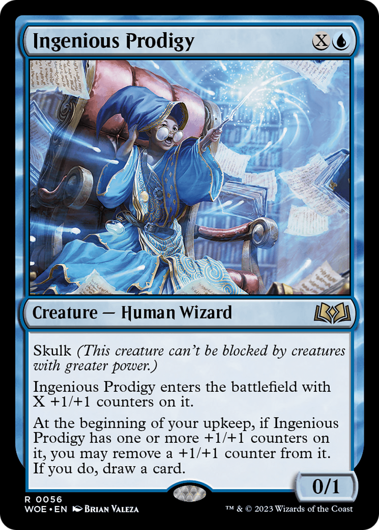 Ingenious Prodigy (56) [Wilds of Eldraine] - Deck Out Gaming