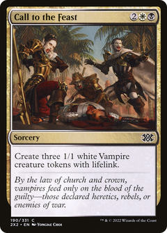 Call to the Feast (190) [Double Masters 2022] - Deck Out Gaming