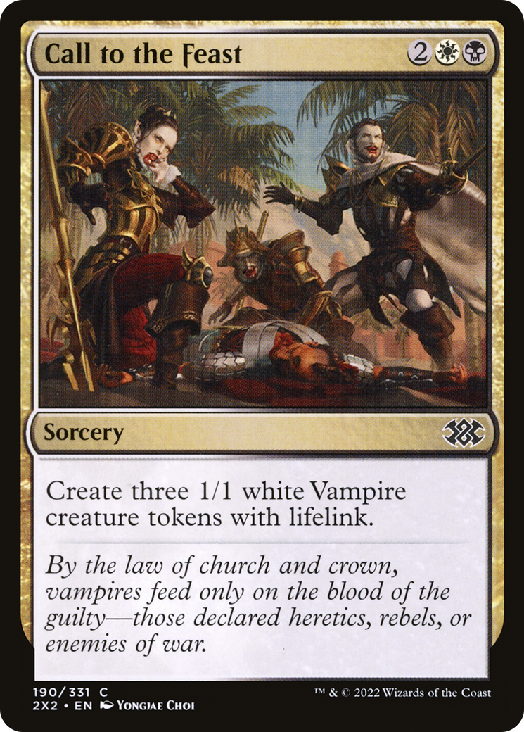 Call to the Feast (190) [Double Masters 2022] - Deck Out Gaming