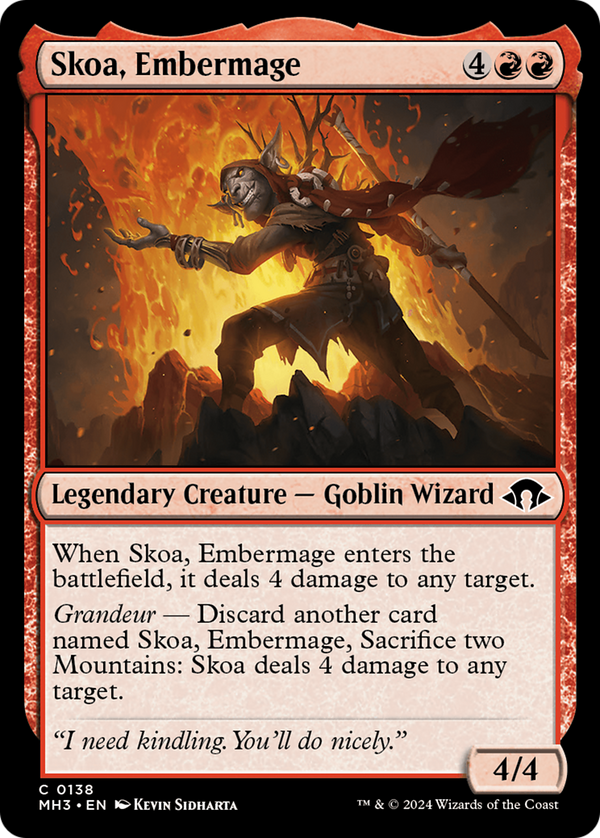 Skoa, Embermage (138) [Modern Horizons 3] foil - Deck Out Gaming