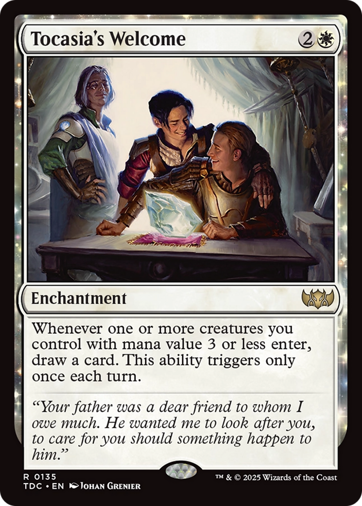 Tocasia's Welcome (135) [Commander: Tarkir: Dragonstorm] - Deck Out Gaming