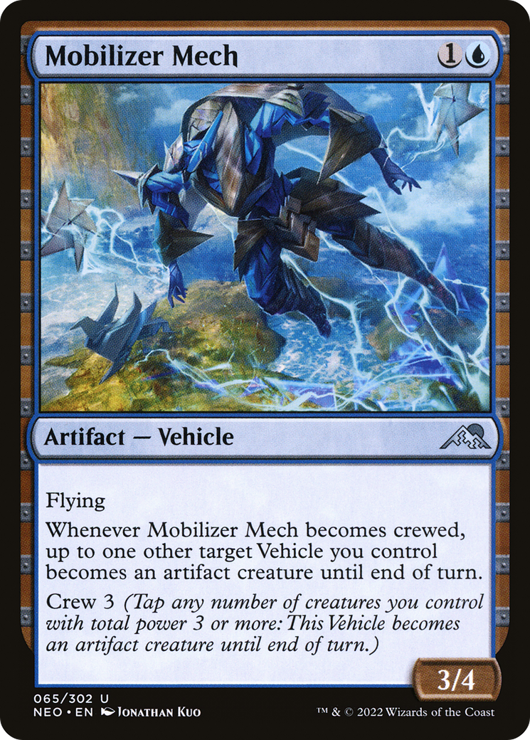 Mobilizer Mech (65) [Kamigawa: Neon Dynasty] - Deck Out Gaming