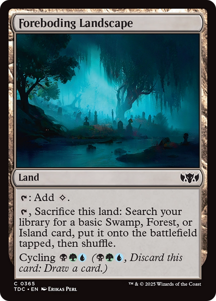 Foreboding Landscape (365) [Commander: Tarkir: Dragonstorm] - Deck Out Gaming