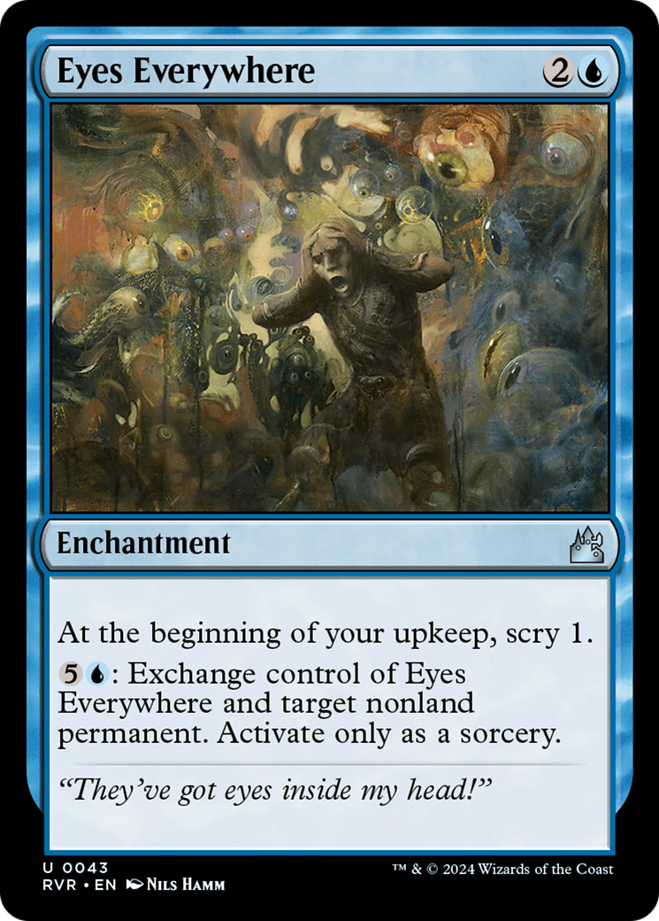 Eyes Everywhere (43) [Ravnica Remastered] - Deck Out Gaming