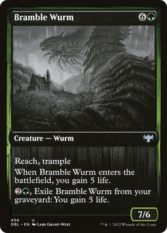 Bramble Wurm (456) [Innistrad: Double Feature] foil - Deck Out Gaming