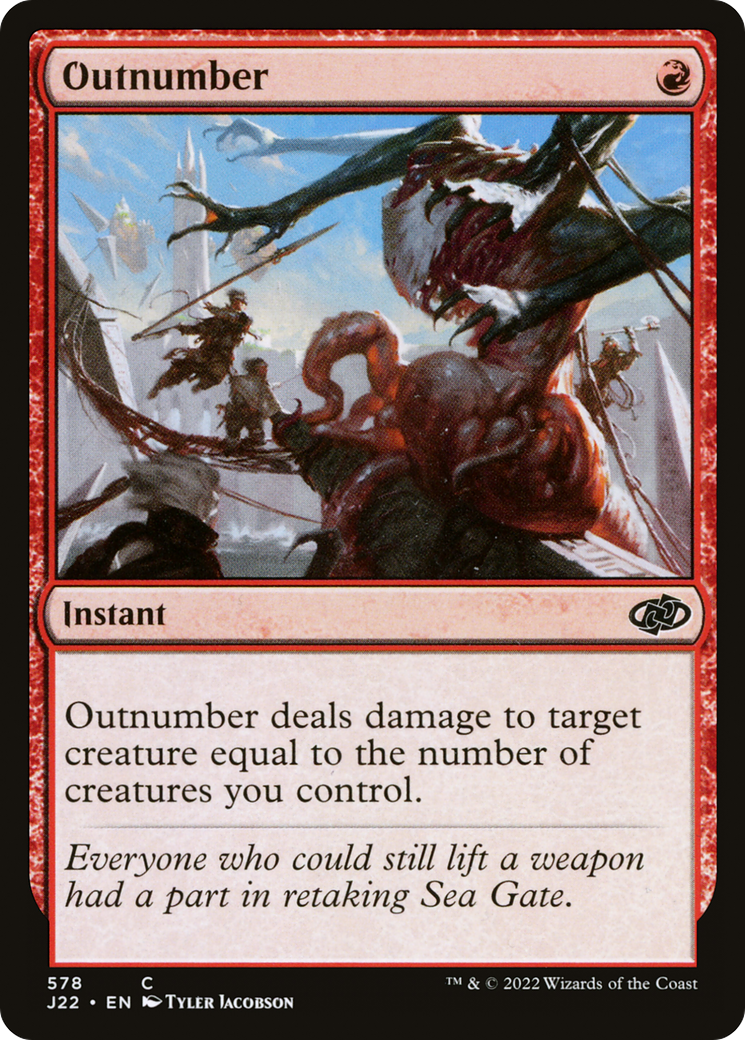 Outnumber (578) [Jumpstart 2022] - Deck Out Gaming