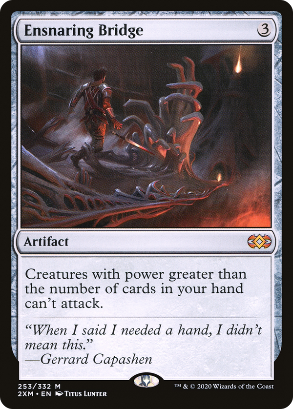 Ensnaring Bridge (253) [Double Masters] foil - Deck Out Gaming