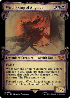 Witch-king of Angmar (Showcase Scrolls) (565) [The Lord of the Rings: Tales of Middle-earth] - Deck Out Gaming