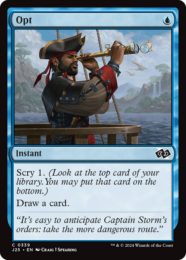 Opt (339) [Foundations Jumpstart] - Deck Out Gaming