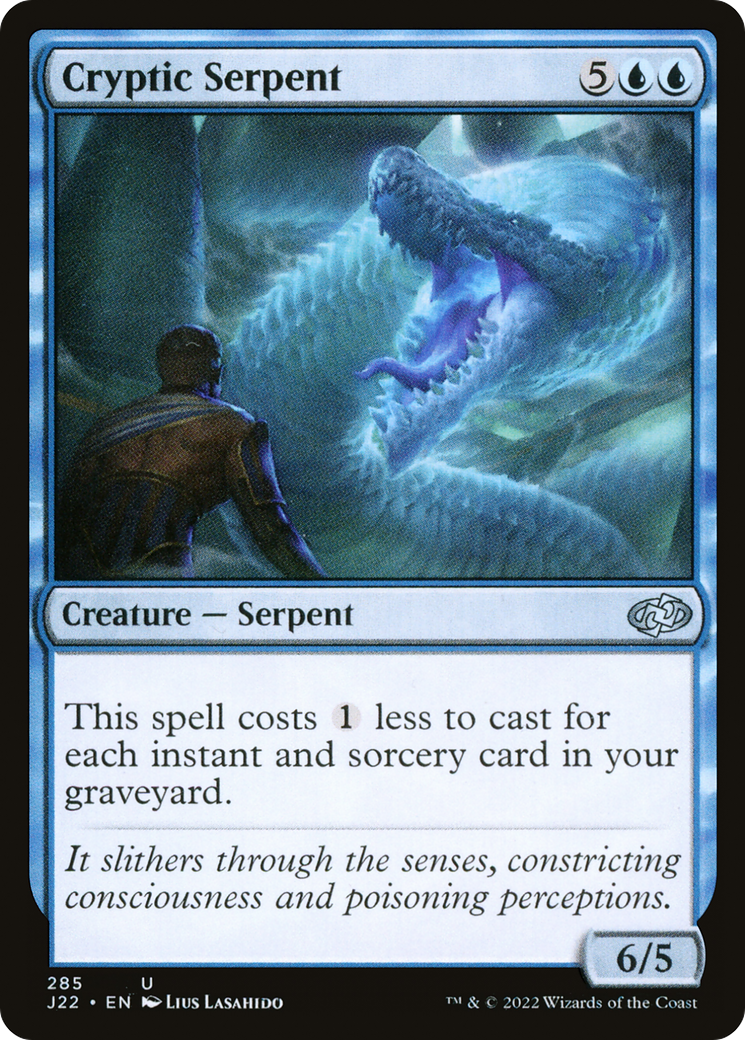 Cryptic Serpent (285) [Jumpstart 2022] - Deck Out Gaming