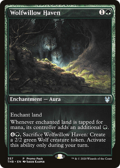 Wolfwillow Haven (357) [Promo Pack: Theros Beyond Death] foil - Deck Out Gaming