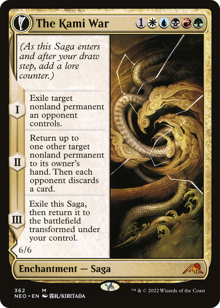 The Kami War (Showcase) (362) [Kamigawa: Neon Dynasty] foil - Deck Out Gaming