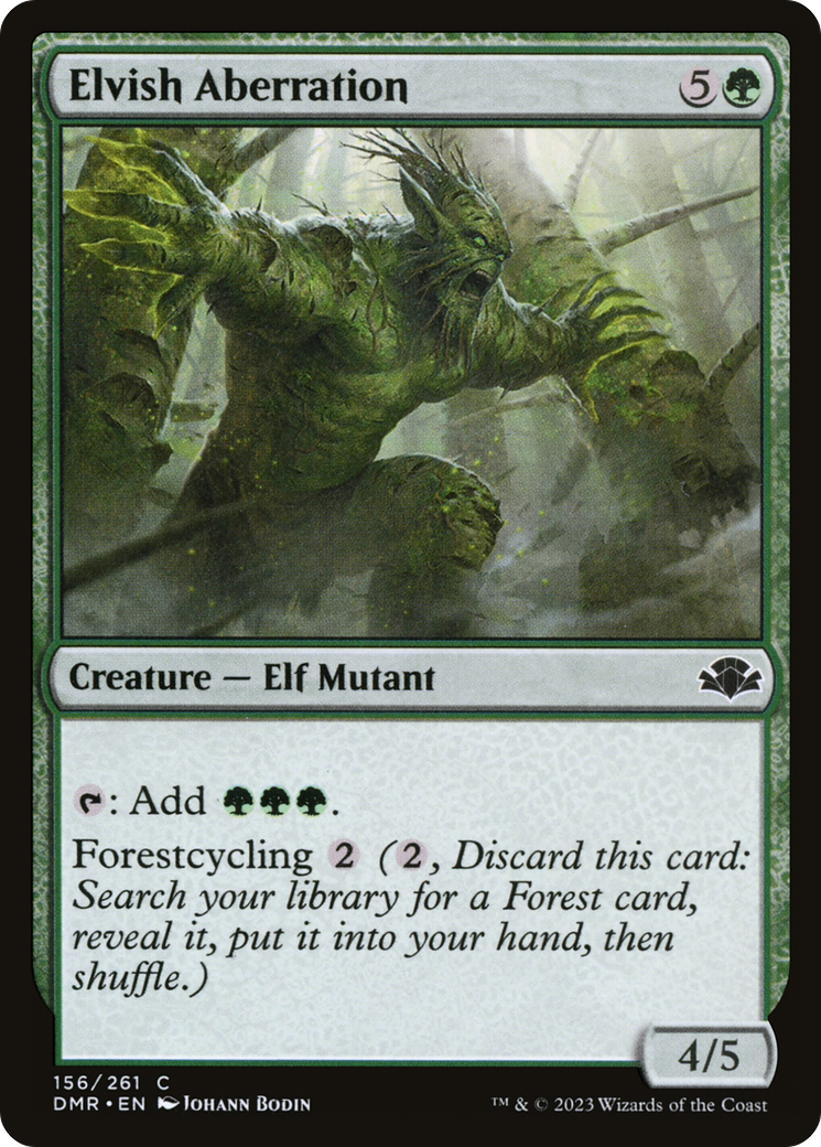 Elvish Aberration (156) [Dominaria Remastered] - Deck Out Gaming