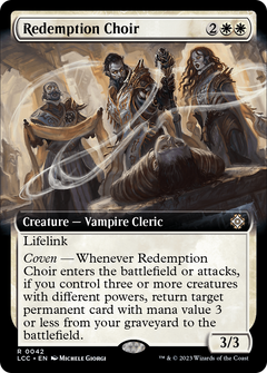 Redemption Choir (Extended Art) (42) [The Lost Caverns of Ixalan Commander] - Deck Out Gaming