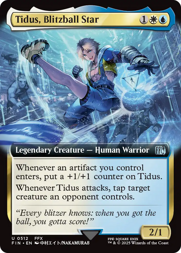Tidus, Blitzball Star (512) [FINAL FANTASY] foil - Deck Out Gaming