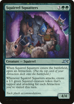 Squirrel Squatters (Galaxy Foil) (442) [Unfinity] foil - Deck Out Gaming