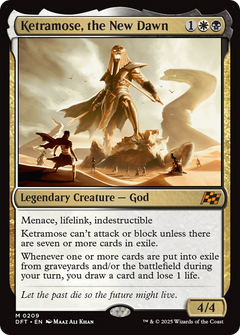 Ketramose, the New Dawn (209) [Aetherdrift] - Deck Out Gaming