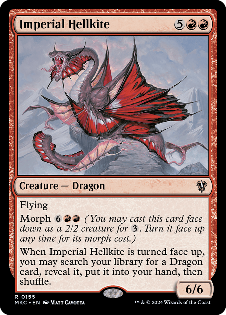 Imperial Hellkite (155) [Murders at Karlov Manor Commander] - Deck Out Gaming