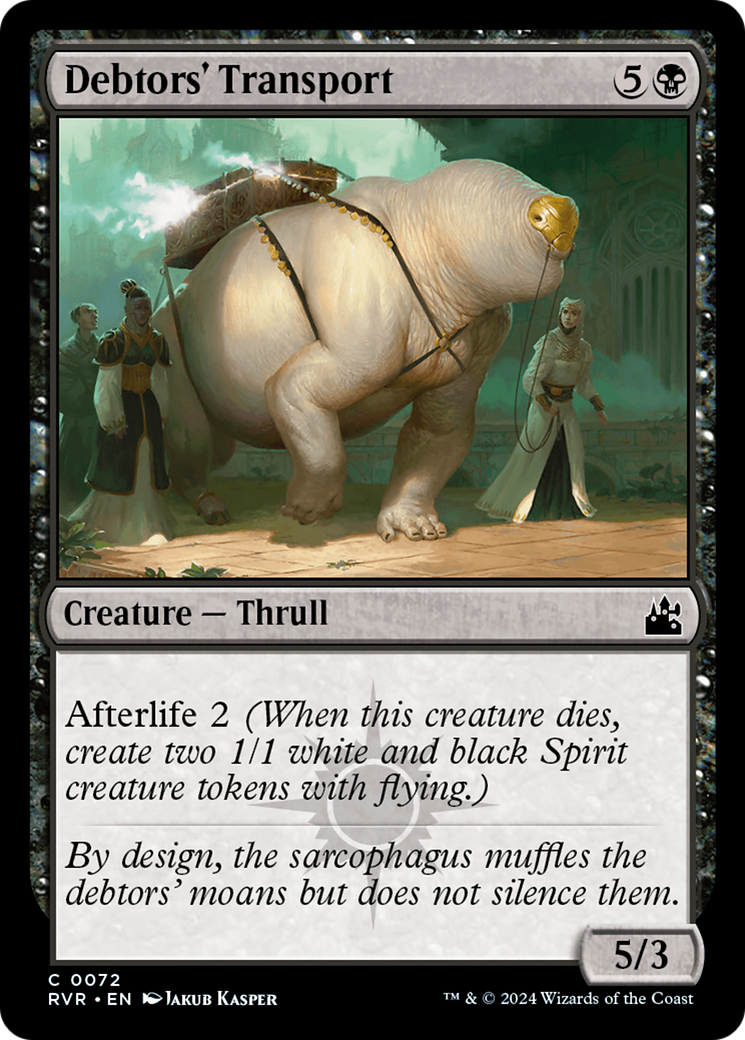 Debtors' Transport (72) [Ravnica Remastered] - Deck Out Gaming