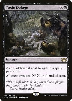 Toxic Deluge (110) [Double Masters] foil - Deck Out Gaming