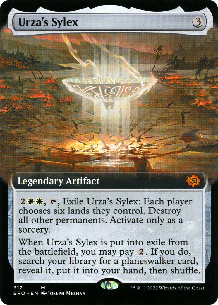 Urza's Sylex (Extended Art) (312) [The Brothers' War] foil - Deck Out Gaming
