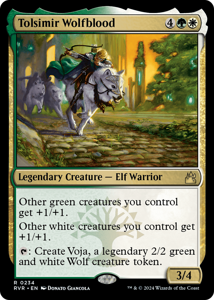 Tolsimir Wolfblood (234) [Ravnica Remastered] - Deck Out Gaming