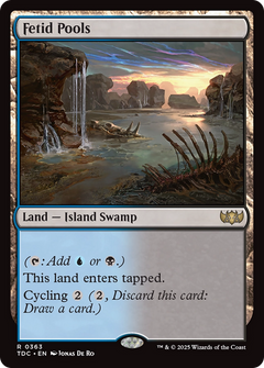 Fetid Pools (363) [Commander: Tarkir: Dragonstorm] - Deck Out Gaming