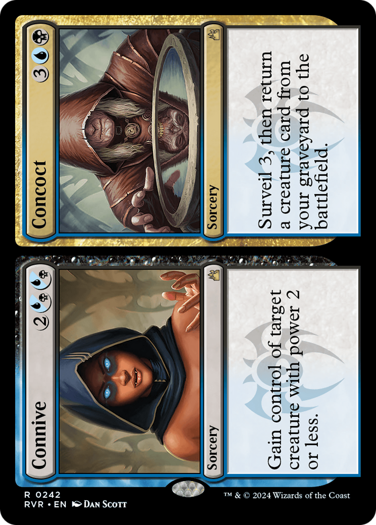 Connive // Concoct (242) [Ravnica Remastered] - Deck Out Gaming