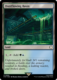 Overflowing Basin (Surge Foil) (680) [Fallout] foil - Deck Out Gaming