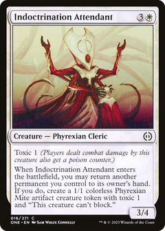 Indoctrination Attendant (16) [Phyrexia: All Will Be One] - Deck Out Gaming