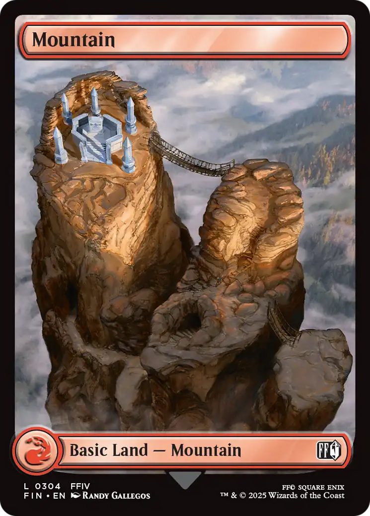 Mountain (304) [FINAL FANTASY] foil - Deck Out Gaming