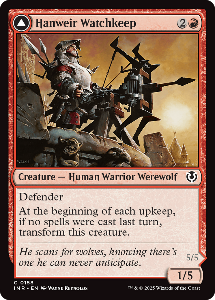 Hanweir Watchkeep (158) [Innistrad Remastered] - Deck Out Gaming