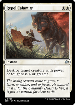 Repel Calamity (27) [Bloomburrow] foil - Deck Out Gaming